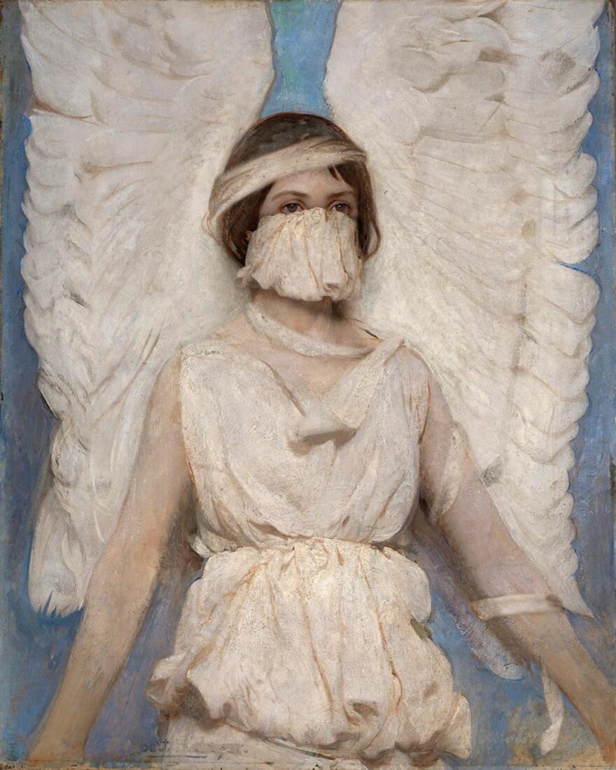 Masked Portraits Of A German Painter Is Now The Sensation Of Instagram