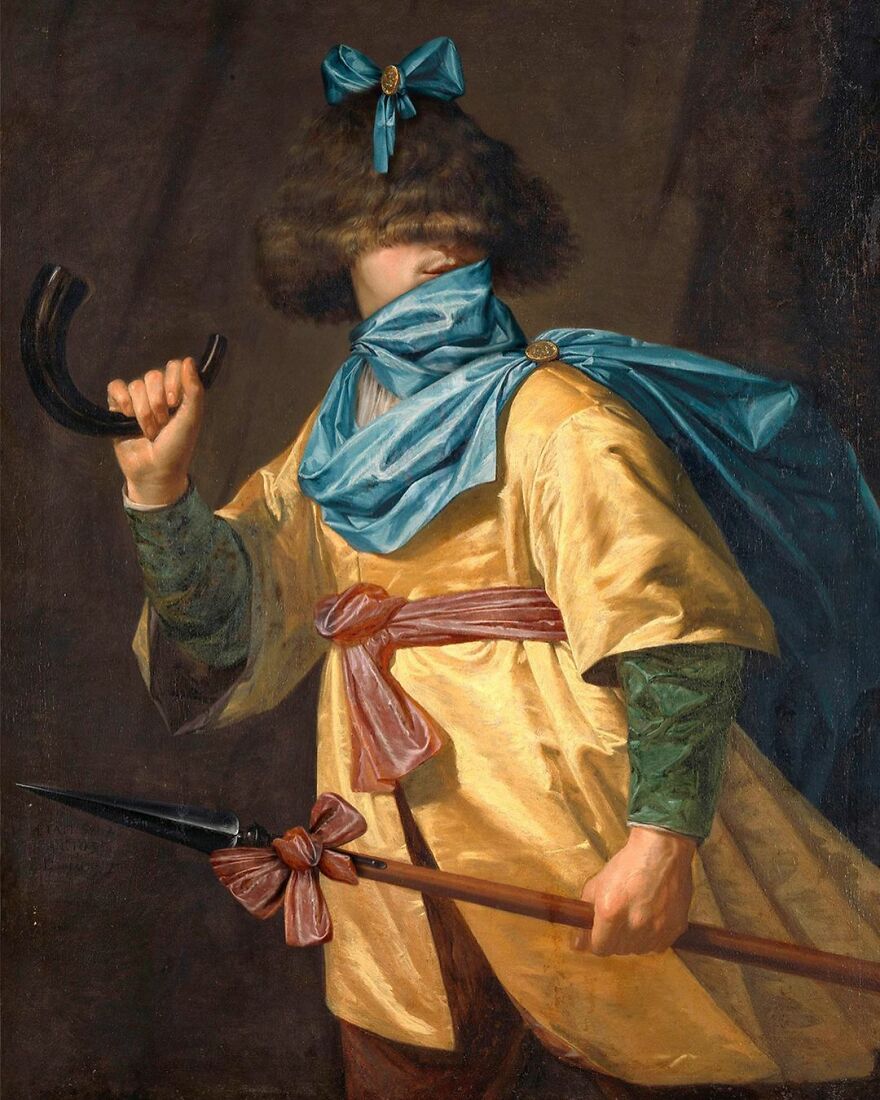 Masked Portraits Of A German Painter Is Now The Sensation Of Instagram