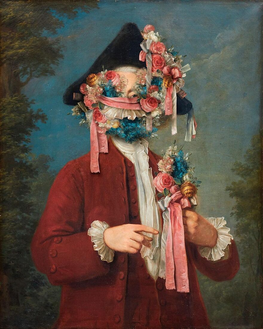 Masked Portraits Of A German Painter Is Now The Sensation Of Instagram