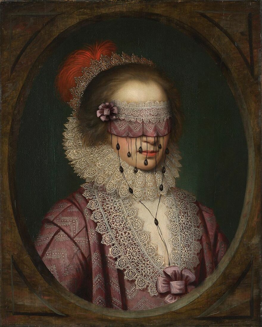 Masked Portraits Of A German Painter Is Now The Sensation Of Instagram