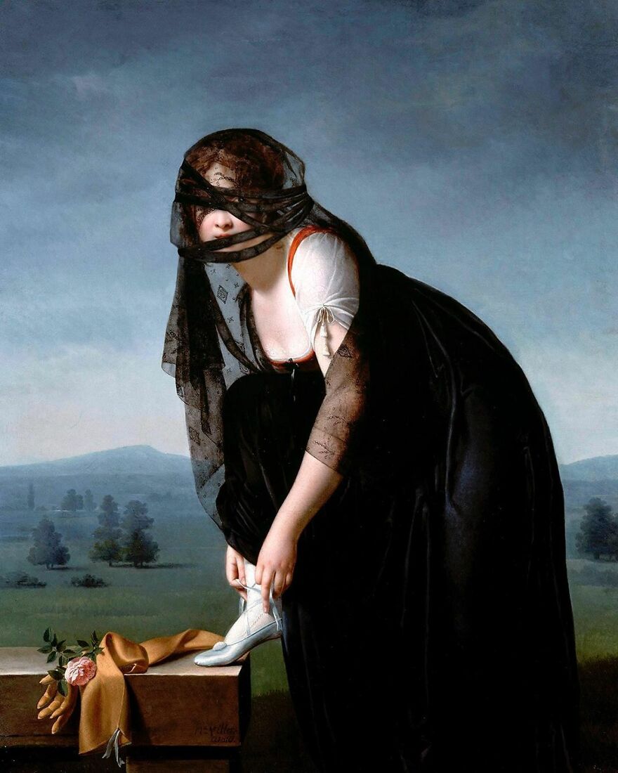 Masked Portraits Of A German Painter Is Now The Sensation Of Instagram
