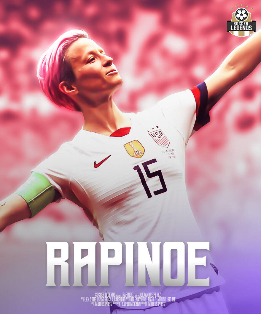 I Created 40 Posters For Legendary Soccer Players