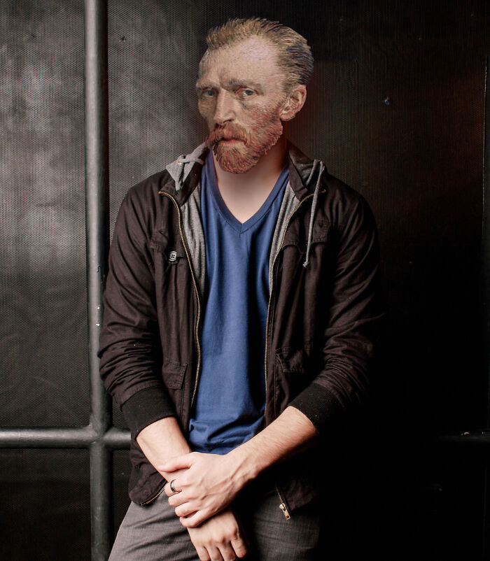 Mona Lisa, Frida Kahlo & Vincent Van Gogh : Nowadays, Outside The Frame