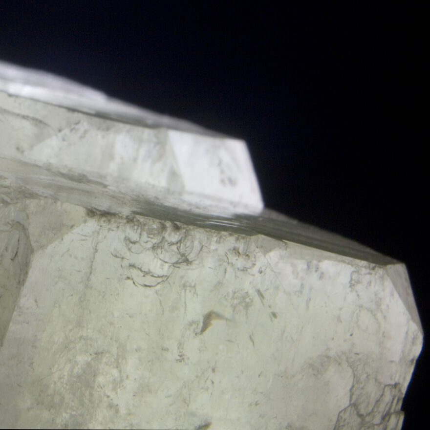 Green Cubic Apophyllite Crystal. Nashik, Maharashtra, India