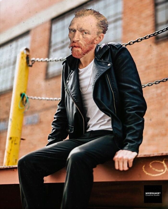 Mona Lisa, Frida Kahlo & Vincent Van Gogh : Nowadays, Outside The Frame