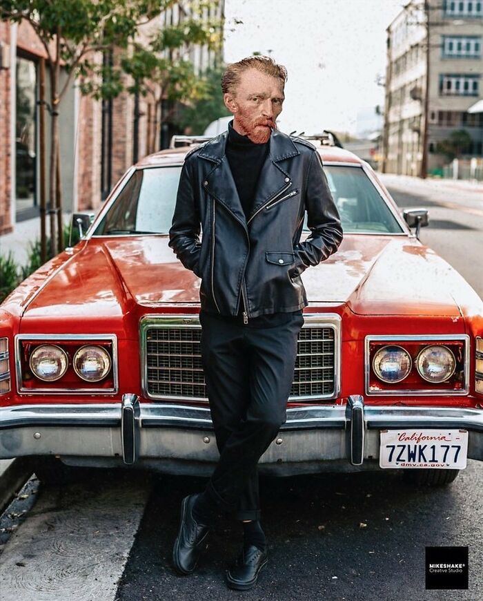 Mona Lisa, Frida Kahlo & Vincent Van Gogh : Nowadays, Outside The Frame