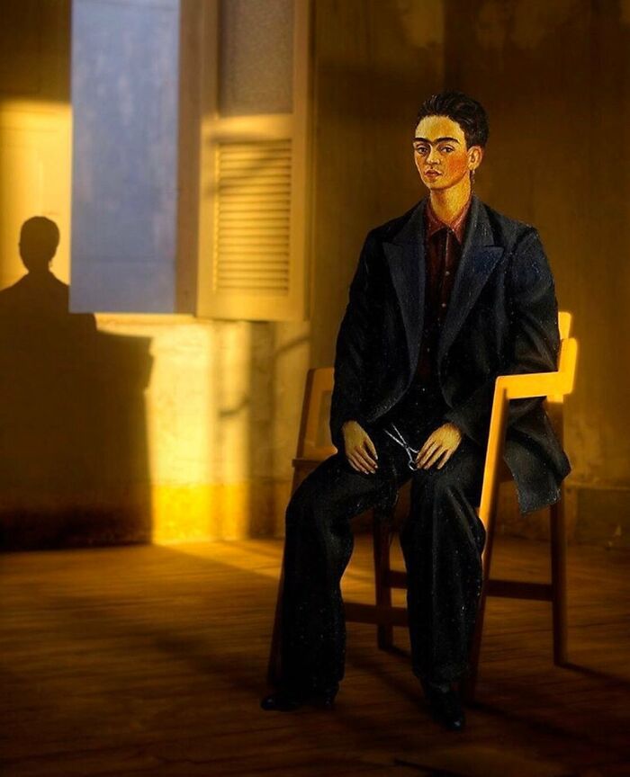 Mona Lisa, Frida Kahlo & Vincent Van Gogh : Nowadays, Outside The Frame