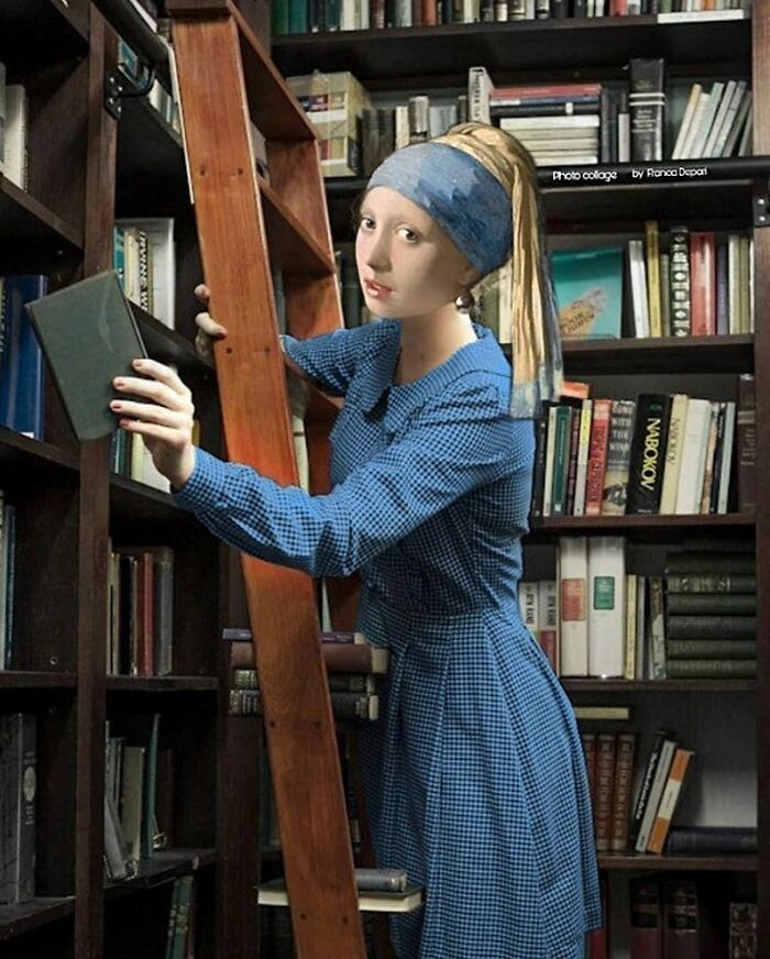 Mona Lisa, Frida Kahlo & Vincent Van Gogh : Nowadays, Outside The Frame