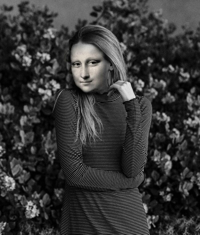 Mona Lisa, Frida Kahlo & Vincent Van Gogh : Nowadays, Outside The Frame