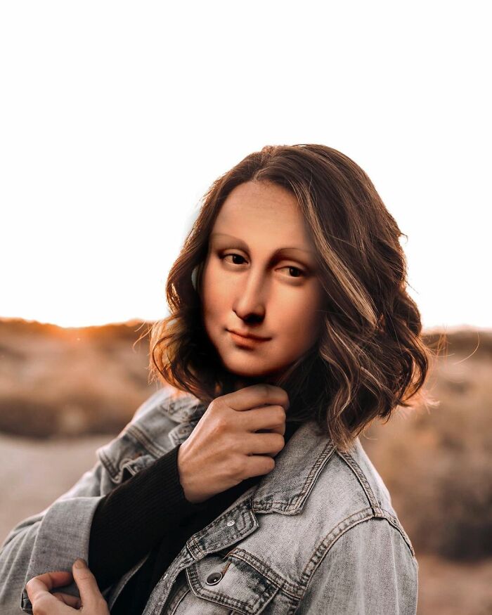 Mona Lisa, Frida Kahlo & Vincent Van Gogh : Nowadays, Outside The Frame