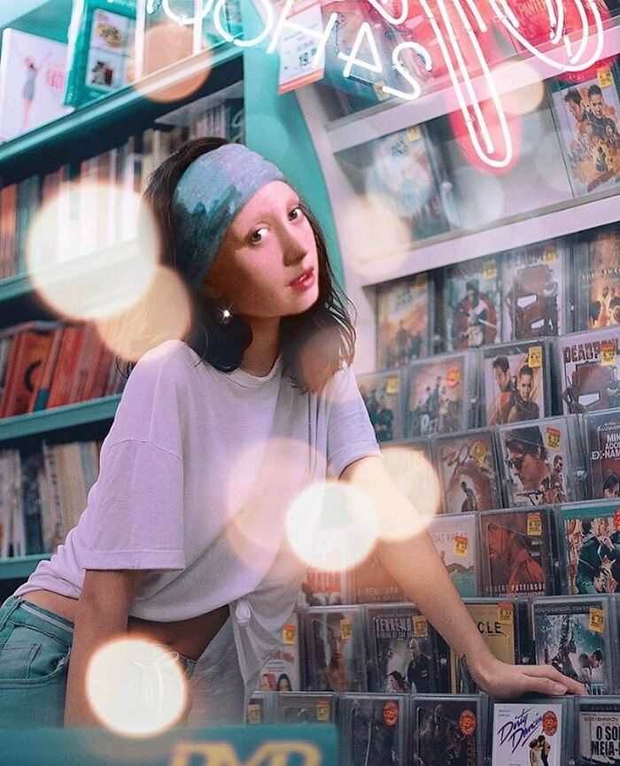 Mona Lisa, Frida Kahlo & Vincent Van Gogh : Nowadays, Outside The Frame