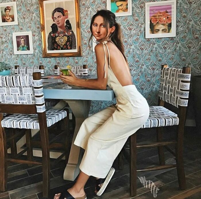 Mona Lisa, Frida Kahlo & Vincent Van Gogh : Nowadays, Outside The Frame