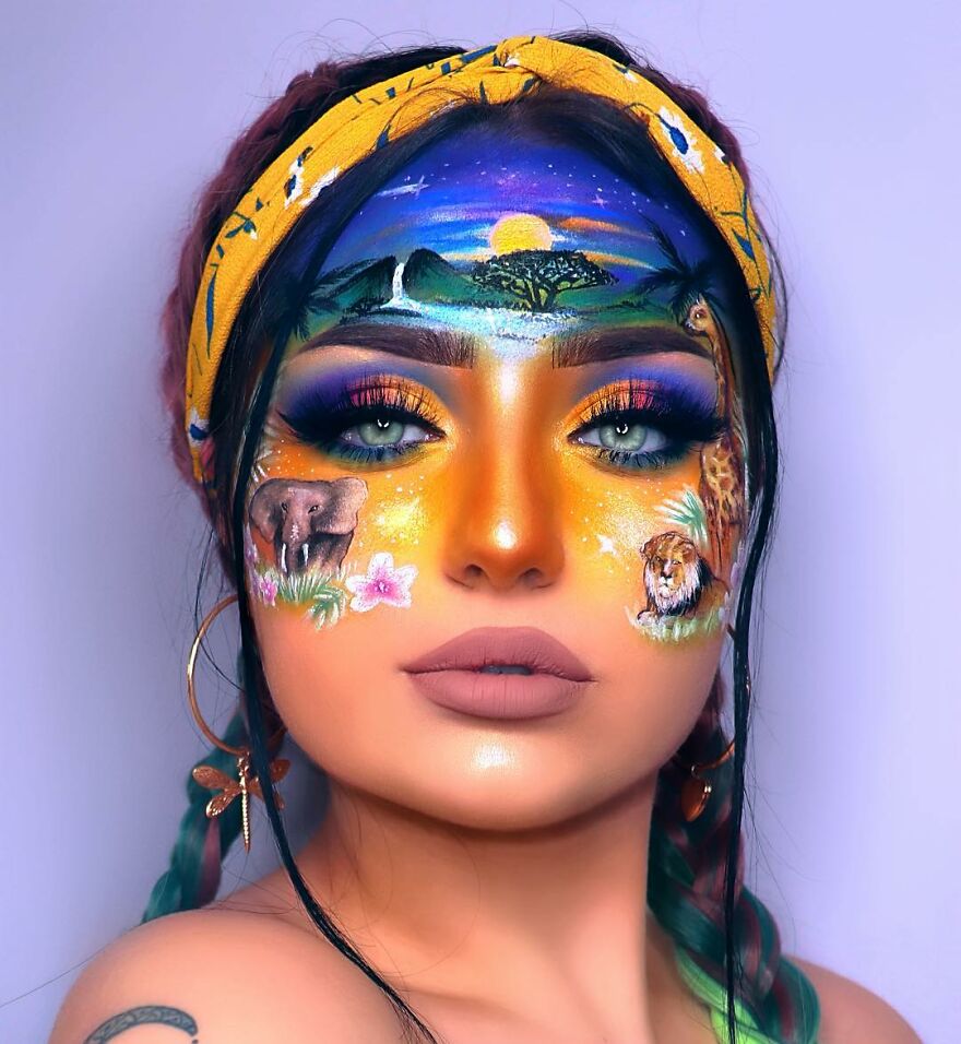 My Face Is My Canvas