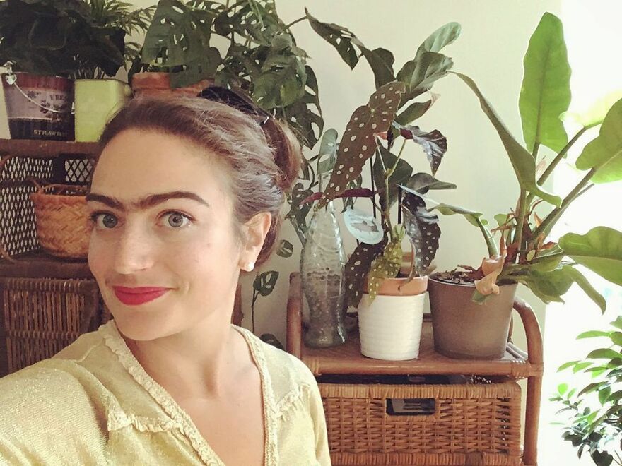 Woman Refuses To Shave Moustache Or Unibrow And Instead Embraces It Woman Refuses To Shave Moustache Or Unibrow And Instead Embraces It