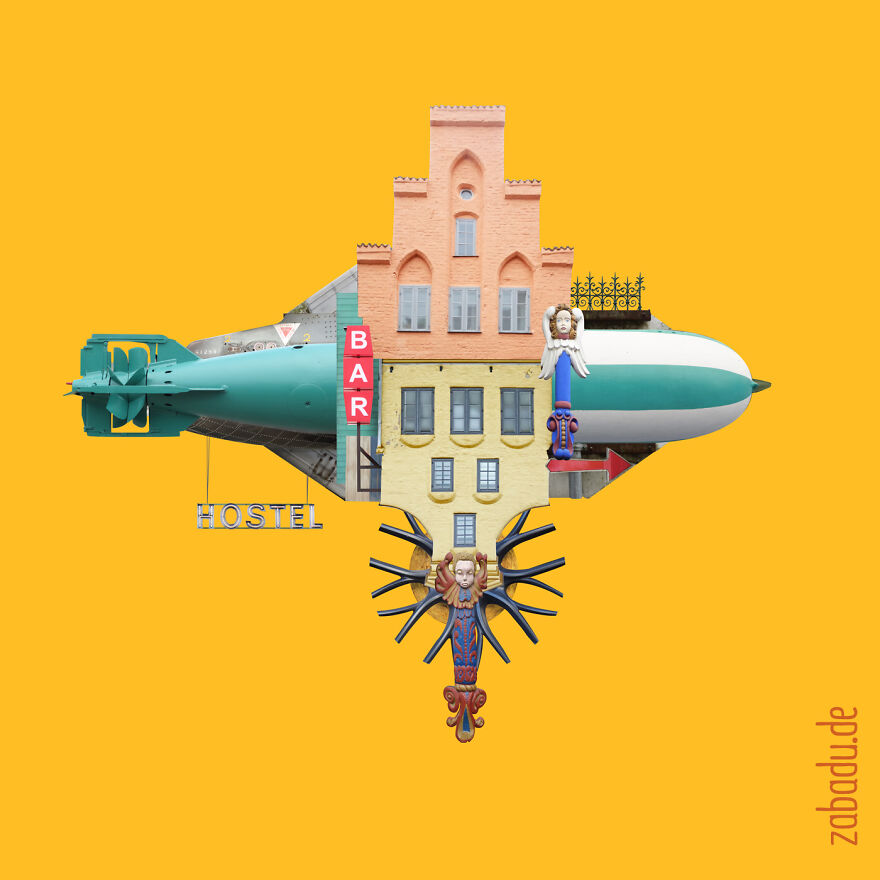 I Let Colorful Hotels Fly