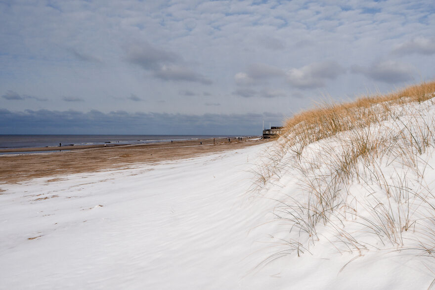 Snow On The Dunes