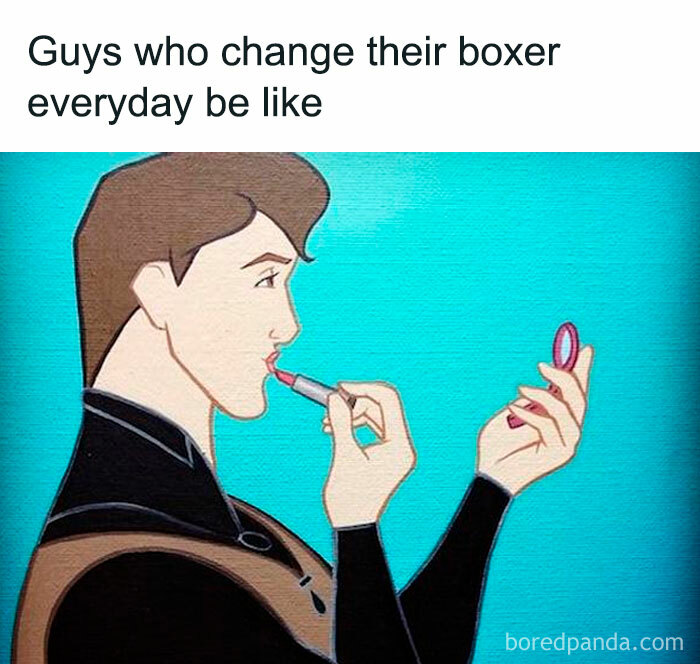 Fellas Is It Gay To Change Your Underwear Everyday?