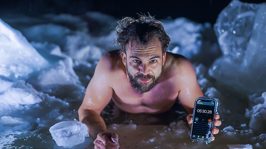 I Answer The Question 'Why?' After Doing A Photoshoot In The Snow Without A Shirt On