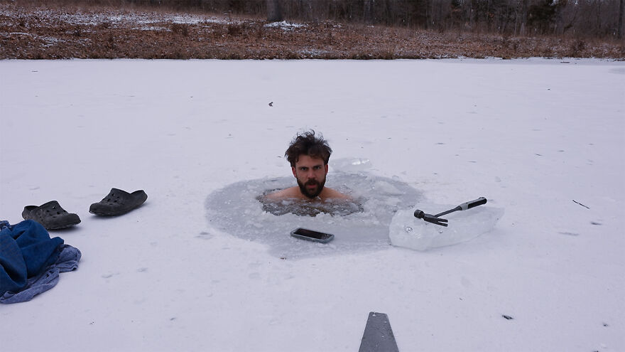 I Answer The Question 'Why?' After Doing A Photoshoot In The Snow Without A Shirt On I Answer The Question 'Why?' After Doing A Photoshoot In The Snow Without A Shirt On