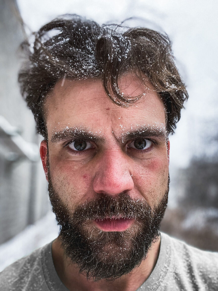 I Answer The Question 'Why?' After Doing A Photoshoot In The Snow Without A Shirt On