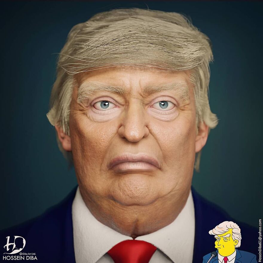 Donald Trump From The Simpsons