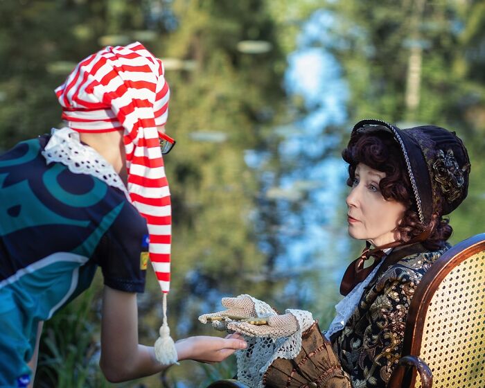 Russian Grandma Makes Amazing Cosplays With Materials Found In Flea Markets And Second Hand Stores