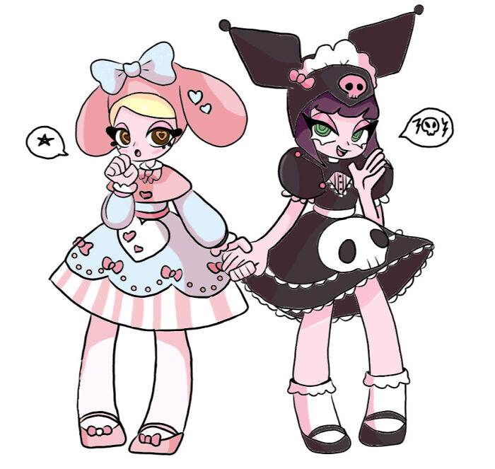 Kuromi & My Melody!