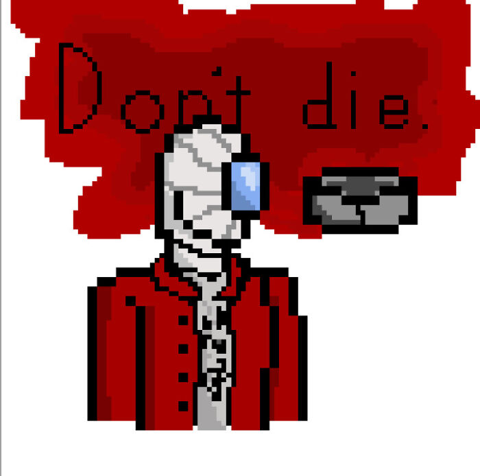 A Pixel Art Of My Nameless Character And His Roomba Friend!