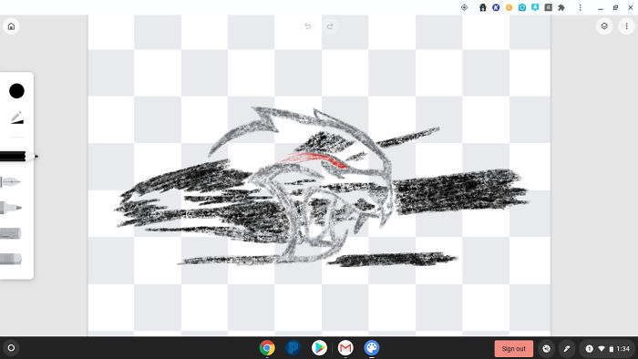 Dodge Hellcat Red Eye Logo