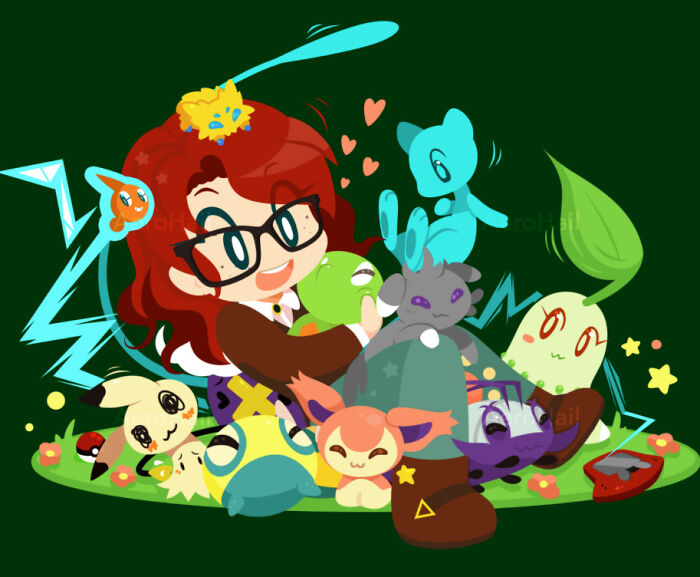 Me And My Fave Smallish Pokemon!