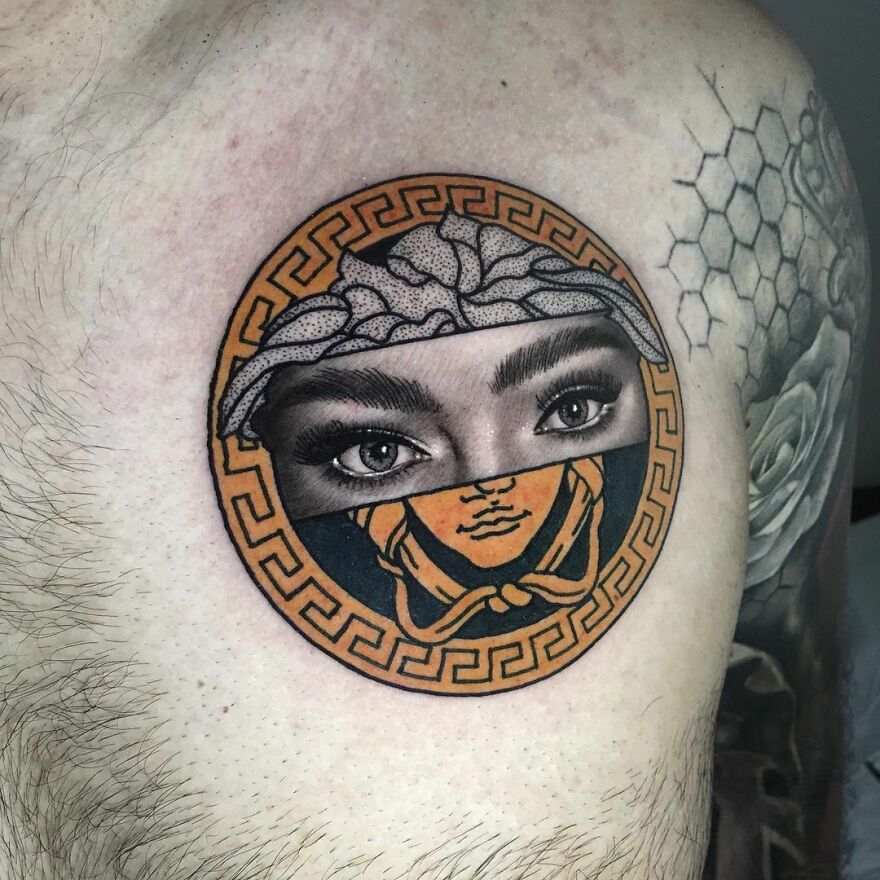 The French Tattoo Artist Produces Fantastic Tattoos In The Mixture Of 2 Styles