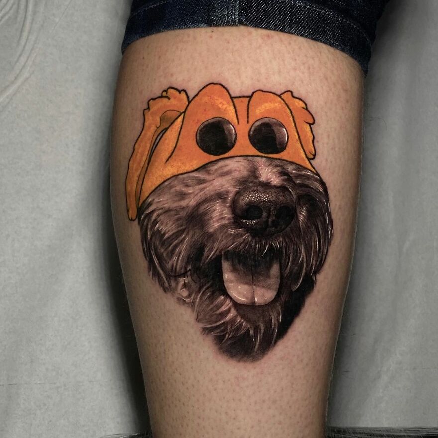 The French Tattoo Artist Produces Fantastic Tattoos In The Mixture Of 2 Styles