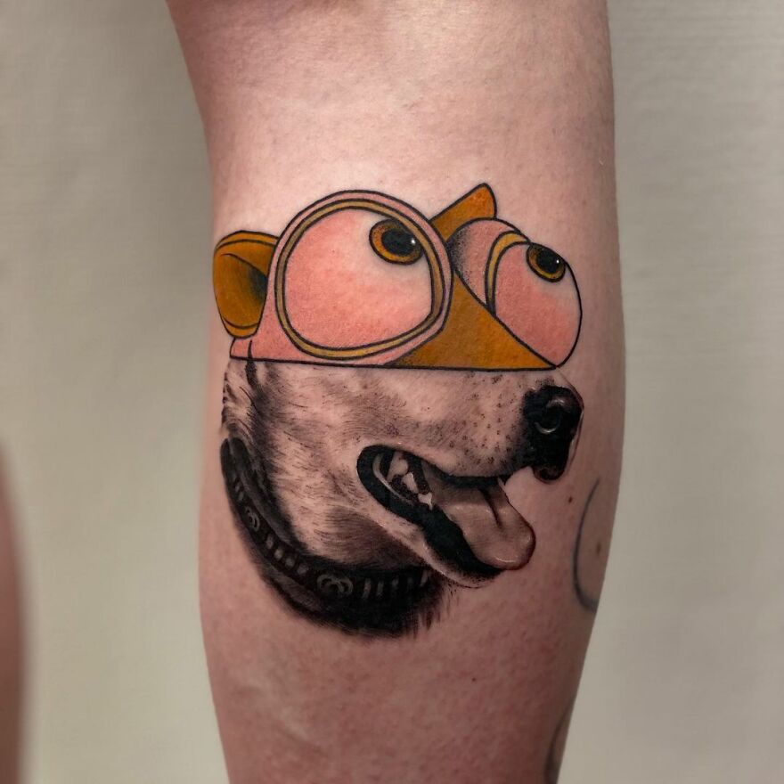 The French Tattoo Artist Produces Fantastic Tattoos In The Mixture Of 2 Styles