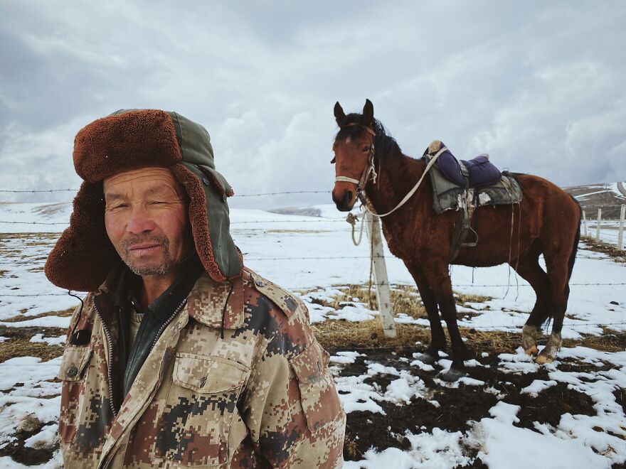 Photographer Of The Year Winner: Groom And His Horse By Dan Liu