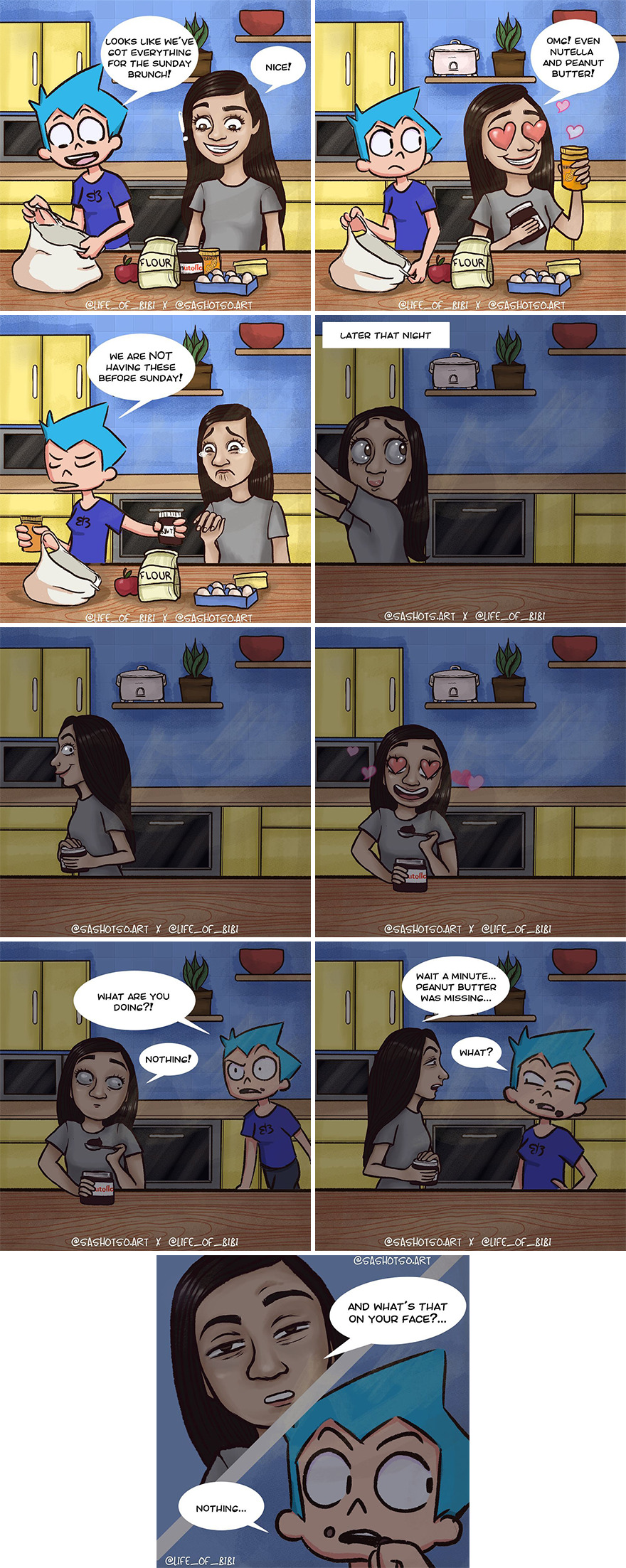Funny-Comics-Everyday-Life-Relationships-Girl-Problems-Sasha-Tsoysashotso-Art