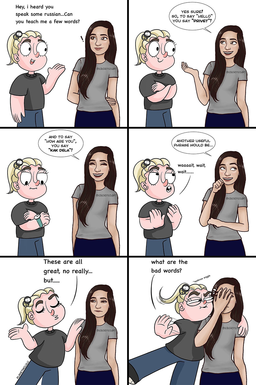 Funny-Comics-Everyday-Life-Relationships-Girl-Problems-Sasha-Tsoysashotso-Art