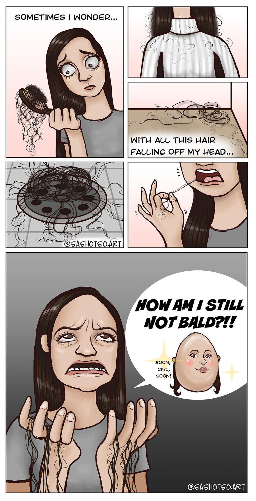 Funny-Comics-Everyday-Life-Relationships-Girl-Problems-Sasha-Tsoysashotso-Art