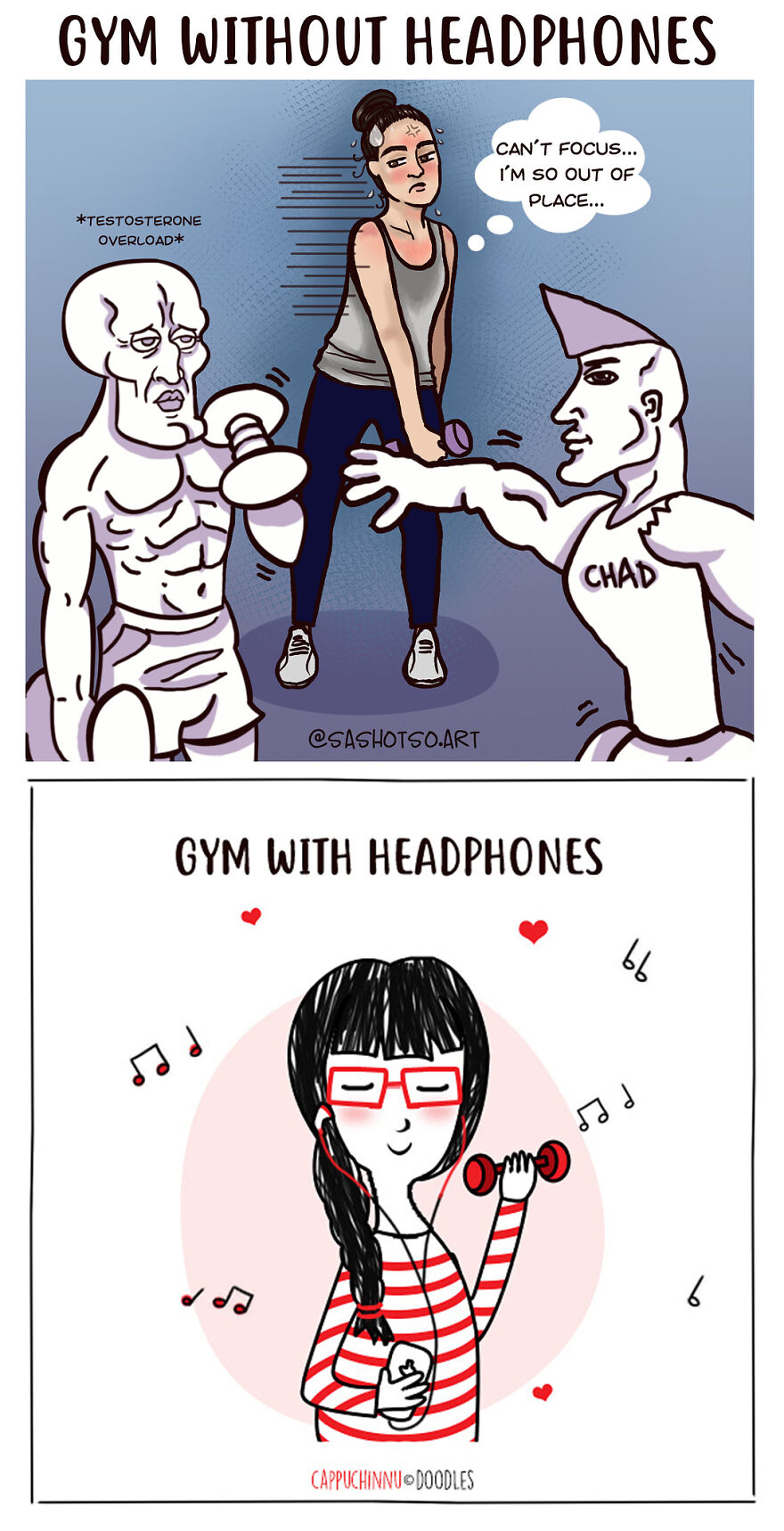 Funny-Comics-Everyday-Life-Relationships-Girl-Problems-Sasha-Tsoysashotso-Art