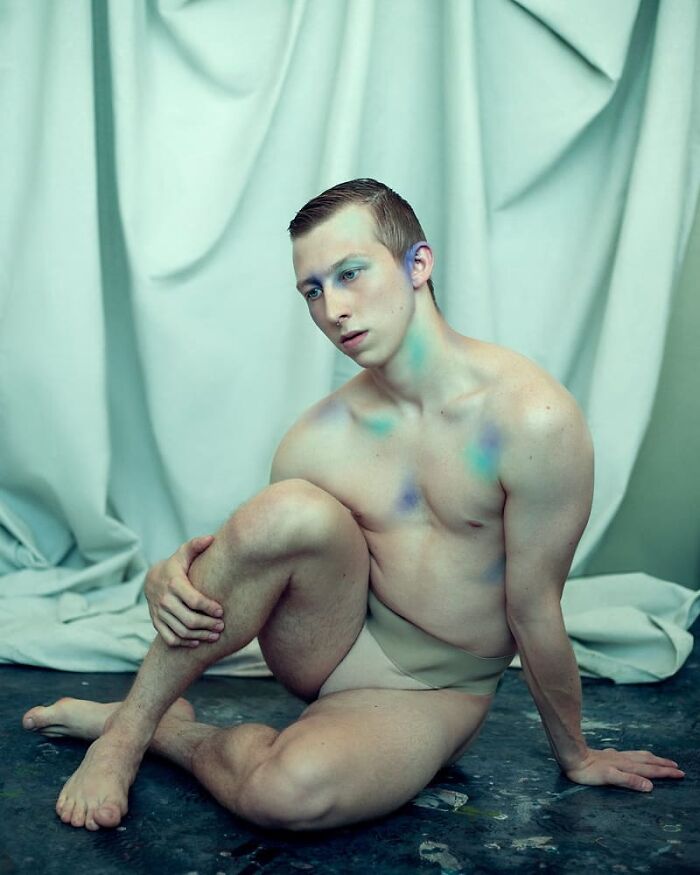 This Photographer Does A Photoshoot With Men Who Are Not Afraid To Expose Their Feminine Side