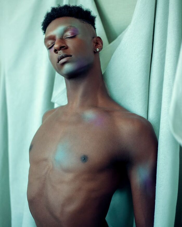 This Photographer Does A Photoshoot With Men Who Are Not Afraid To Expose Their Feminine Side