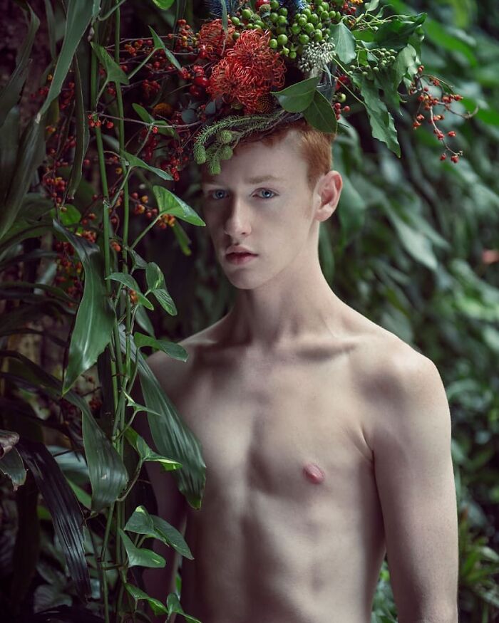 This Photographer Does A Photoshoot With Men Who Are Not Afraid To Expose Their Feminine Side