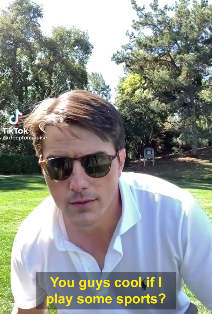 ‘Deepfake’ Tom Cruise Is Going Viral On TikTok And People Are Freaking Out About How Realistic He Looks ‘Deepfake’ Tom Cruise Is Going Viral On TikTok And People Are Freaking Out About How Realistic He Looks