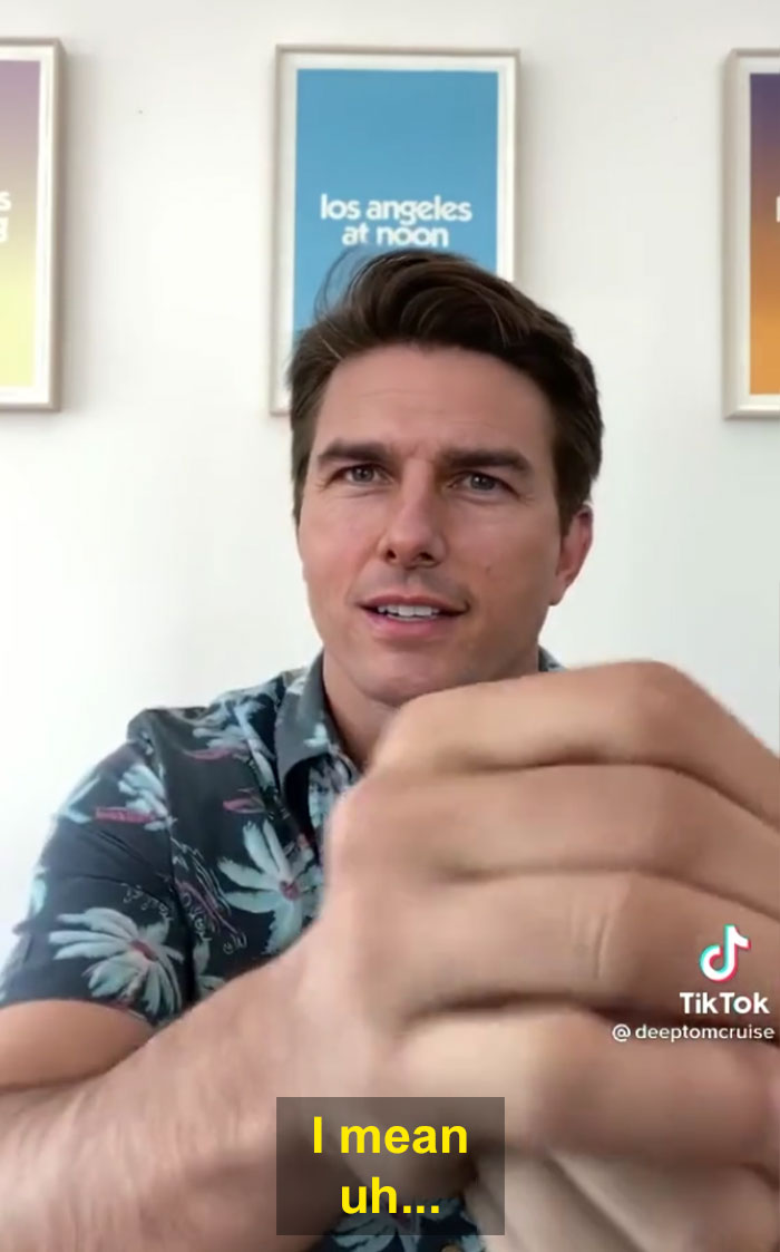 &lsquo;Deepfake&rsquo; Tom Cruise Is Going Viral On TikTok And People Are Freaking Out About How Realistic He Looks