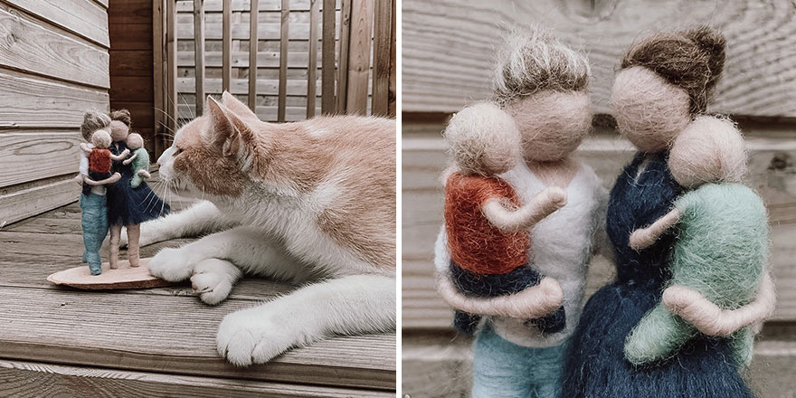 I Create Wool People For A Living