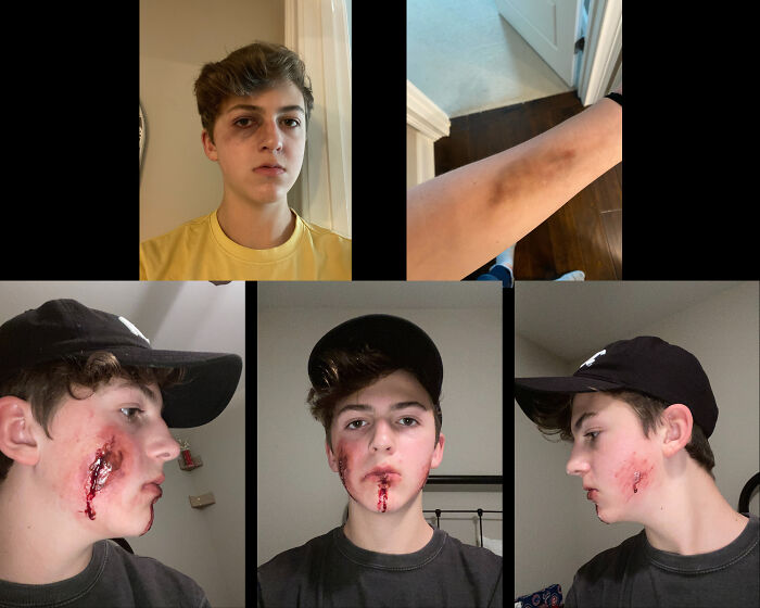 These Are Some Looks I Did For Theatre. They're Not Really Good Lmao But I've Never Really Worked W/ Makeup Before