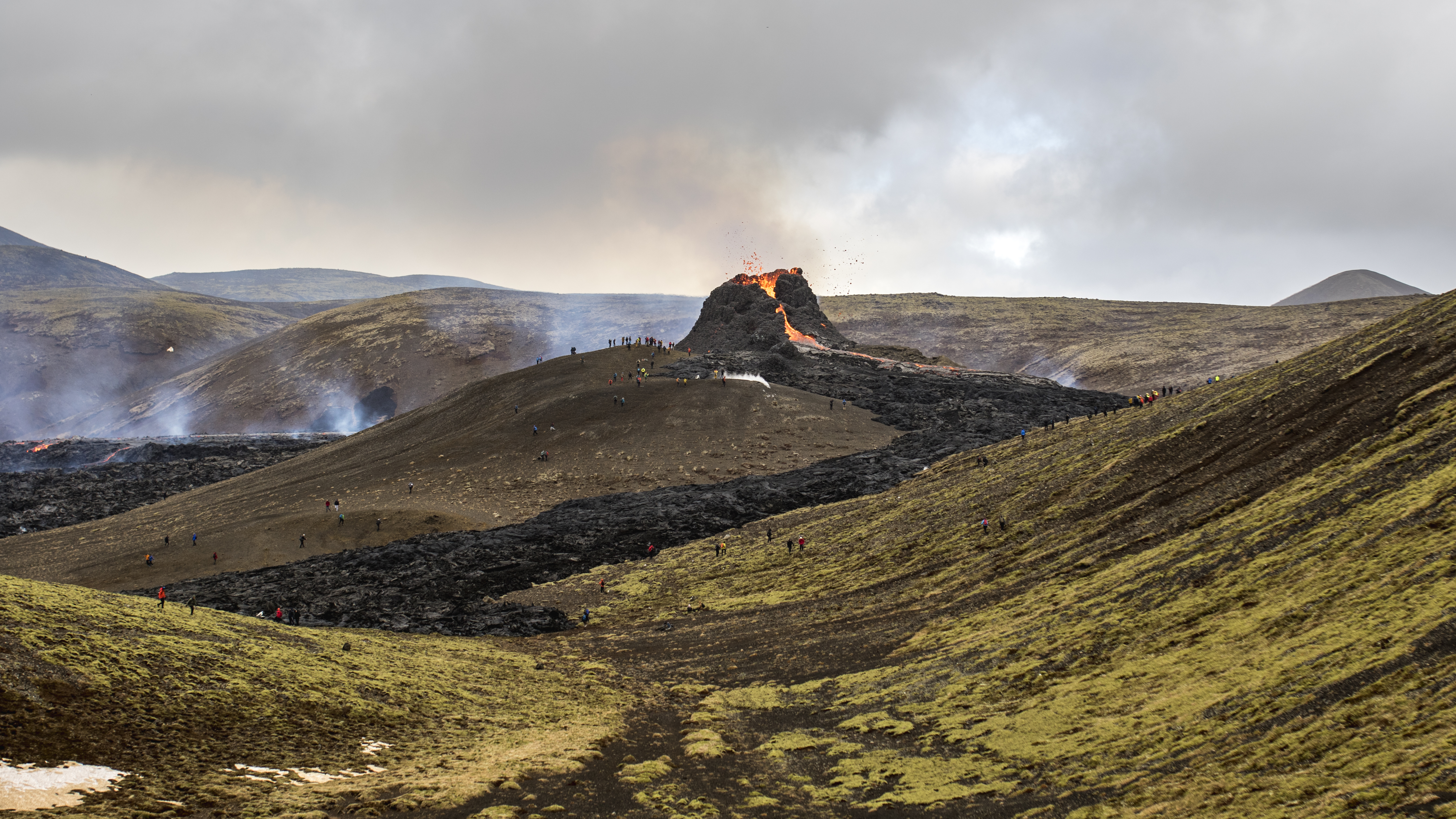 I Hiked To Discover The Youngest Volcano In Iceland
