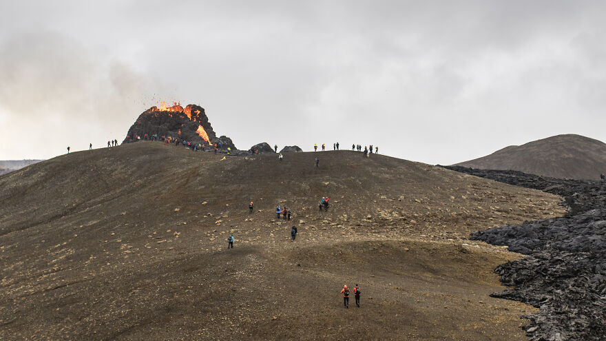 I Hiked To Discover The Youngest Volcano In Iceland
