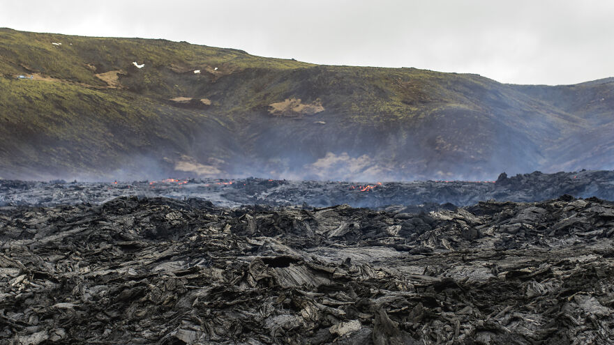 I Hiked To Discover The Youngest Volcano In Iceland