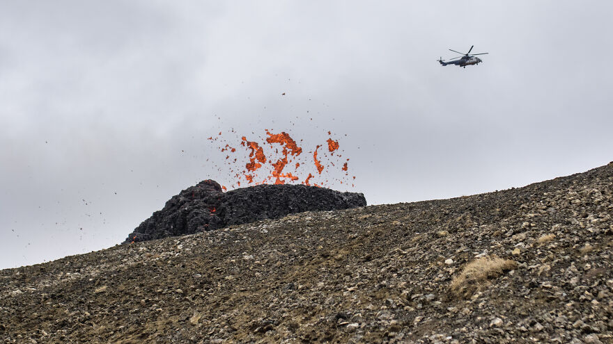 I Hiked To Discover The Youngest Volcano In Iceland
