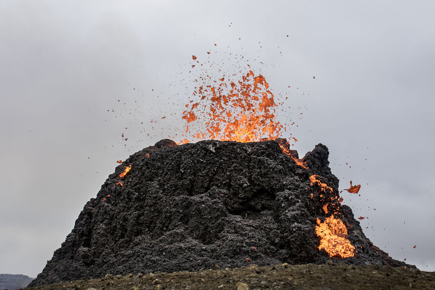 I Hiked To Discover The Youngest Volcano In Iceland